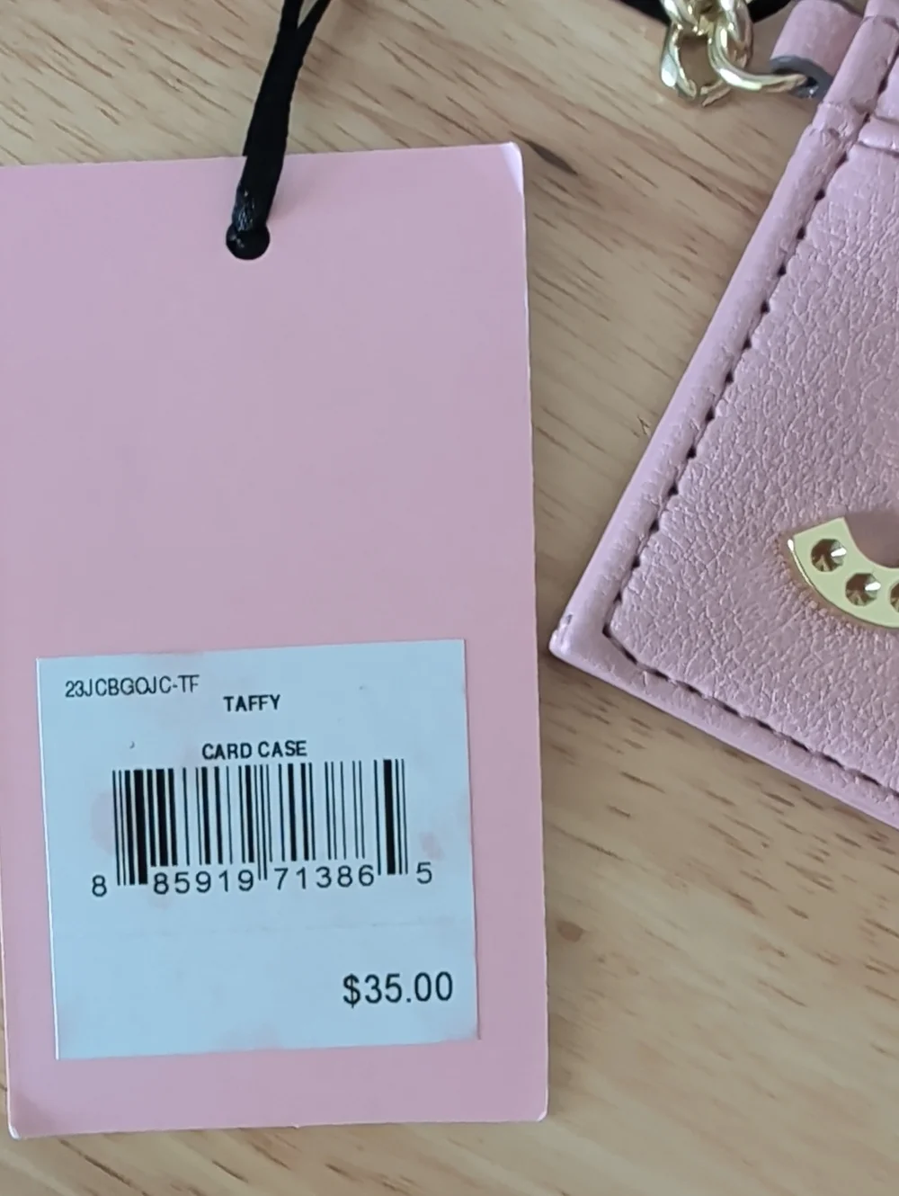 Lilac Rhinestone 'JUICY' Card Case Key Holder